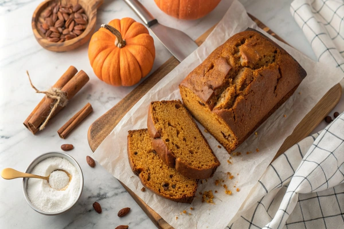 Gluten free pumpkin bread